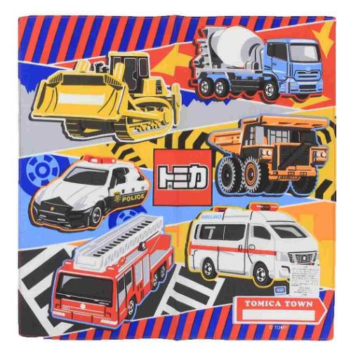 トミカ ハンカチーフ ハンカチ ストライプ TOMICA キャラクター グッズ メール便可