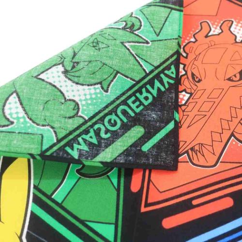 ポケットモンスター ハンカチーフ ハンカチ スマイル ポケモン キャラクター グッズ メール便可