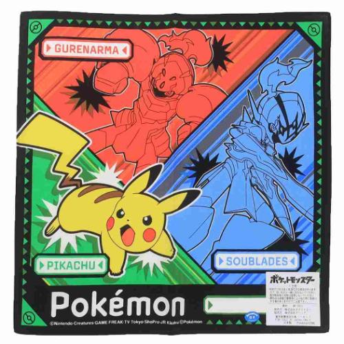 ポケットモンスター ハンカチーフ ハンカチ バトル ポケモン キャラクター グッズ メール便可