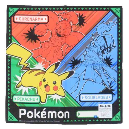 ポケットモンスター ランチクロス 大判ハンカチ バトル ポケモン キャラクター グッズ メール便可