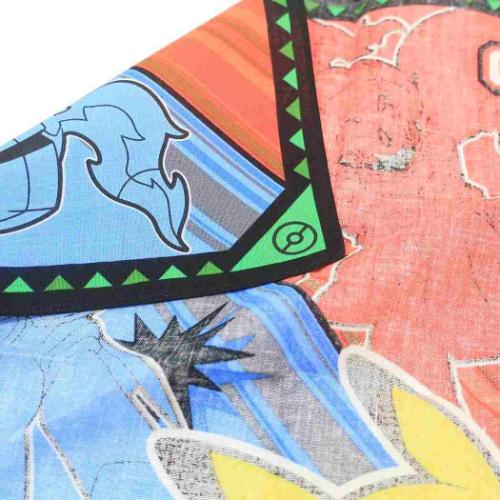 ポケットモンスター ランチクロス 大判ハンカチ バトル ポケモン キャラクター グッズ メール便可