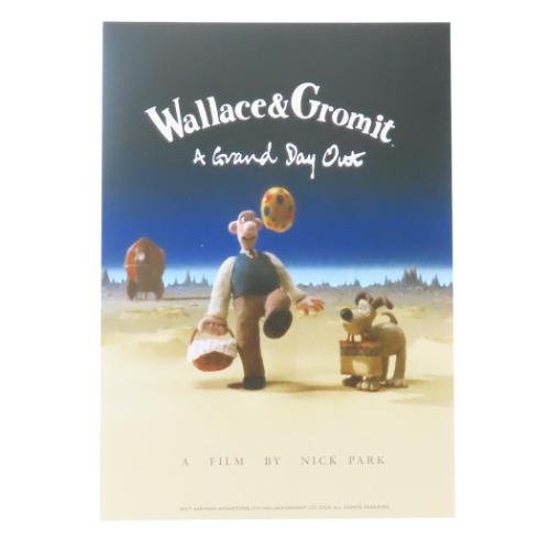 ウォレスとグルミット アニメ ポスター フォトアートポスター A Ground Day Out キャラクター グッズ メール便可