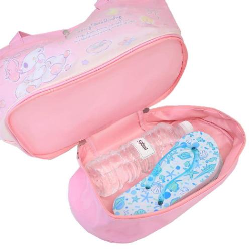 マイメロディ プールバッグ ポケット付きビニールトート 2層式 サンリオ キャラクター グッズ