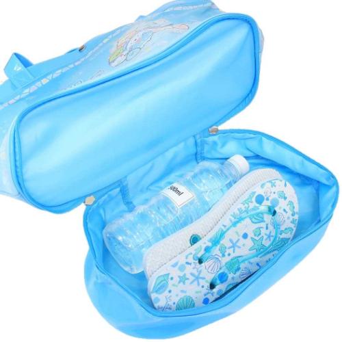 すみっコぐらし プールバッグ ポケット付きビニールトート 2層式 サンエックス キャラクター グッズ