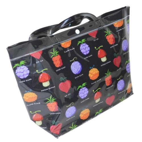 ワンピース プールバッグ ビニールバッグ 悪魔の実 少年ジャンプ アニメキャラクター グッズ