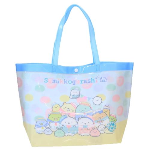 すみっコぐらし プールバッグ ビニールバッグ サンエックス キャラクター グッズ