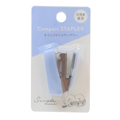 SIMPLE MOCO ミニホッチキス コンパクトステープラー かわいい グッズ メール便可