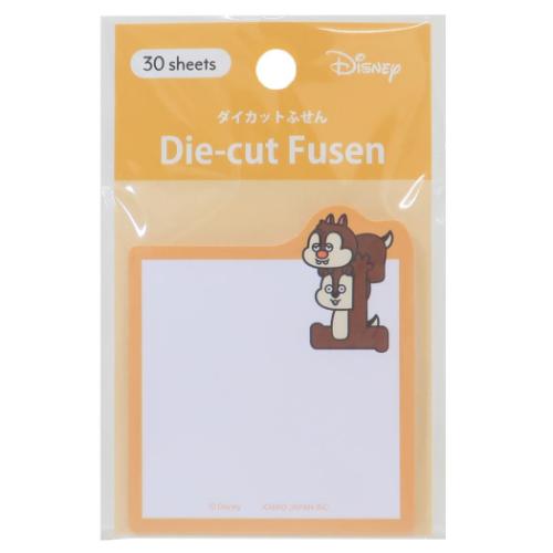 ディズニーx松本セイジ 付せん ダイカット付箋 チップ＆デール ディズニー キャラクター グッズ メール便可