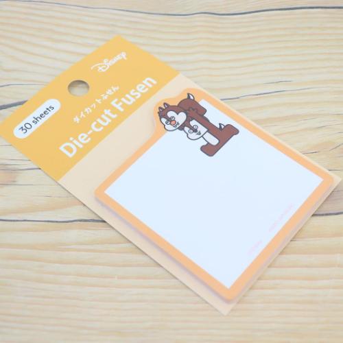 ディズニーx松本セイジ 付せん ダイカット付箋 チップ＆デール ディズニー キャラクター グッズ メール便可