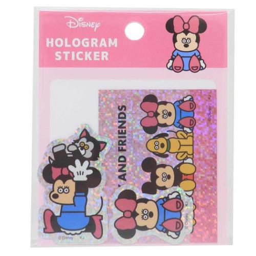 ディズニーx松本セイジ ダイカットシール ホログラムステッカー ミニーマウス ディズニー キャラクター グッズ メール便可