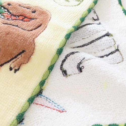 ジュラシックワールド ミニタオル シャーリングハンカチタオル ふんわりダイナソー 恐竜 映画キャラクター グッズ メール便可