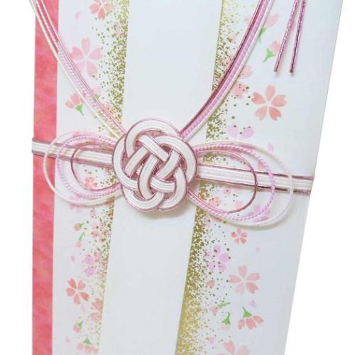 祝儀袋 水引き祝儀袋 桜小紋 金封 お祝い袋 グッズ メール便可