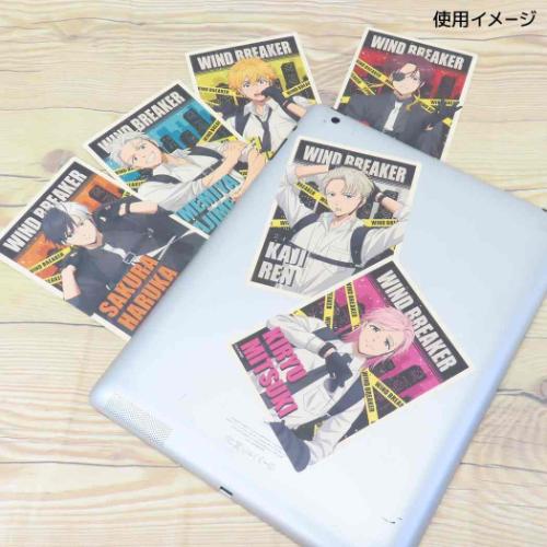 WIND BREAKER ウィンドブレイカー ビッグシール トラベルステッカー 楡井秋彦 アニメキャラクター グッズ メール便可