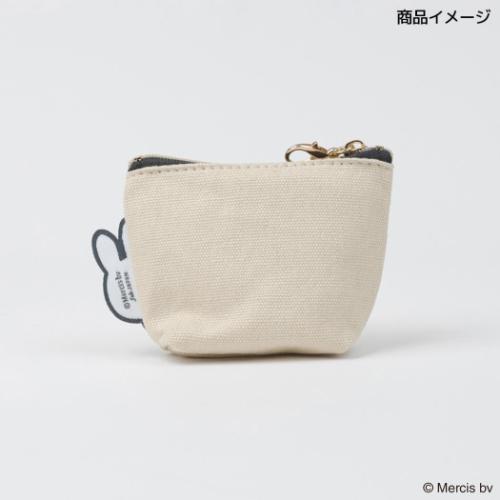 ミッフィー ミニポーチ マイクロミニ台形ポーチ MIFFY BIG NAME ディックブルーナ 絵本キャラクター グッズ メール便可