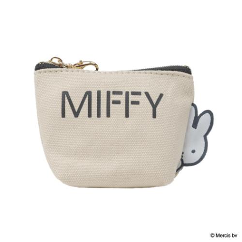 ミッフィー ミニポーチ マイクロミニ台形ポーチ MIFFY BIG NAME ディックブルーナ 絵本キャラクター グッズ メール便可