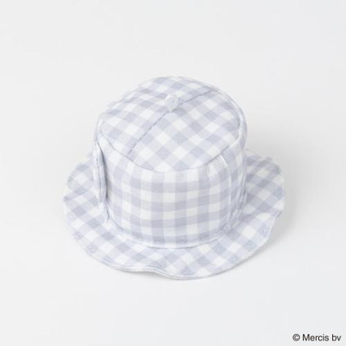 ミッフィー キーリング ハットチャーム BRUNA PLAID ブルー ディックブルーナ 絵本キャラクター グッズ