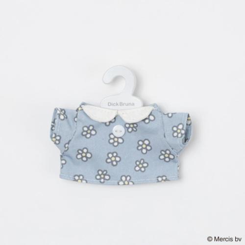 ミッフィー キーリング Tシャツ型チャーム MIFFY BLUE FLOWER ブルー ディックブルーナ 絵本キャラクター グッズ メール便可