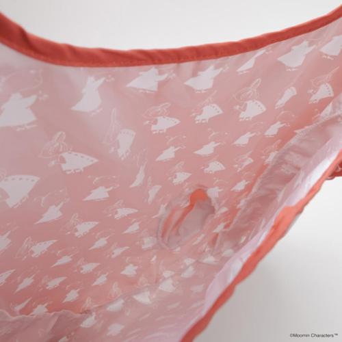 ムーミン エコバッグ ポケッタブルショッピングバッグ MOOMIN REPEAT リトルミイ 北欧 キャラクター グッズ メール便可