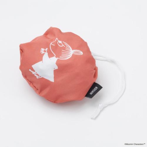 ムーミン エコバッグ ポケッタブルショッピングバッグ MOOMIN REPEAT リトルミイ 北欧 キャラクター グッズ メール便可