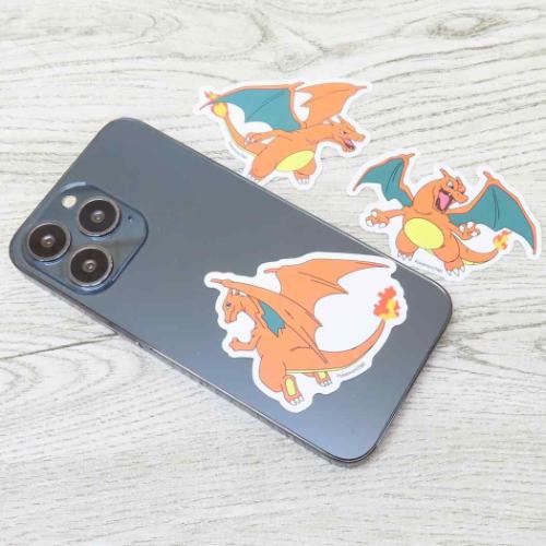 ポケットモンスター ダイカットシール モバイルステッカー リザードン ポケモン キャラクター グッズ メール便可