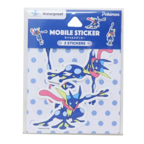 ポケットモンスター ダイカットシール モバイルステッカー ゲッコウガ ポケモン キャラクター グッズ メール便可