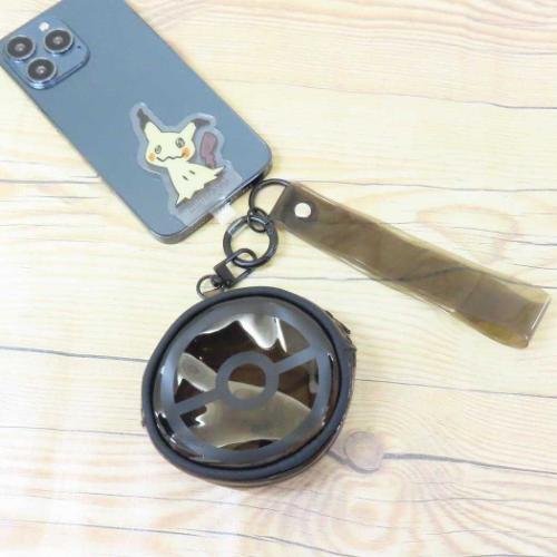 ポケットモンスター スマホアクセ マルチリングプラス ハントドストラップ＆ポーチ付 ミミッキュ ポケモン メール便可