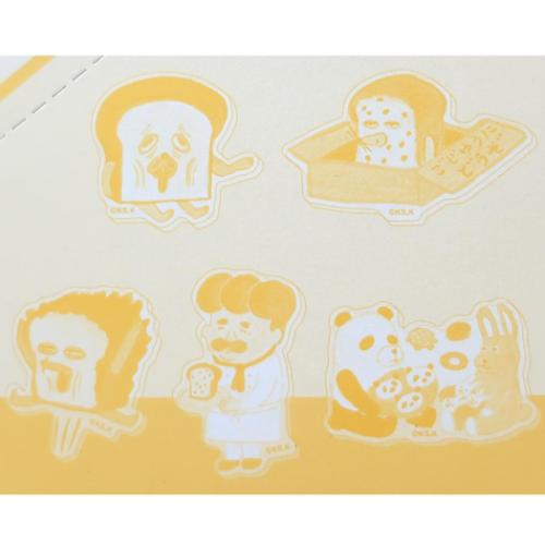 パンどろぼう バッジ アクリルバッジ 全10種 絵本キャラクター グッズ メール便可