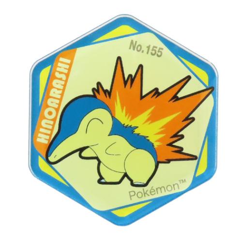 ポケットモンスター 磁石 ハニカムアクリルマグネット vol.6 ヒノアラシ ポケモン キャラクター グッズ メール便可