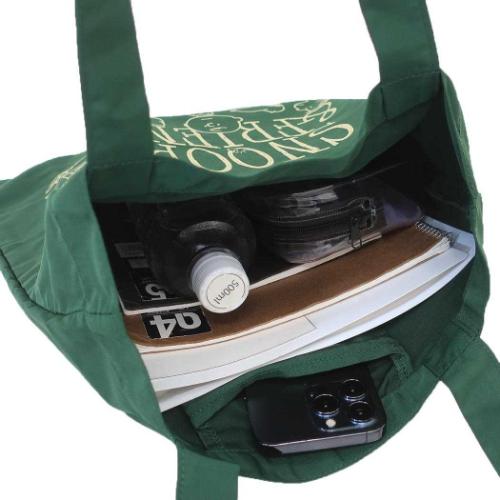 スヌーピー 手提げかばん ロゴカラートートバッグ GR ピーナッツ キャラクター グッズ メール便可