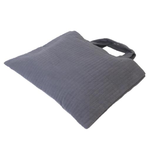 スヌーピー レッスンバッグ ミニレッスントート ブルーグレー MOM ピーナッツ キャラクター グッズ メール便可