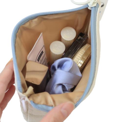 スヌーピー コスメポーチ スタンドポーチ WH 抱っこ ピーナッツ キャラクター グッズ