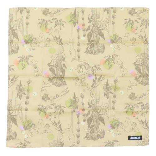 ムーミン ハンカチ ハンカチーフ 初夏 北欧 キャラクター グッズ メール便可