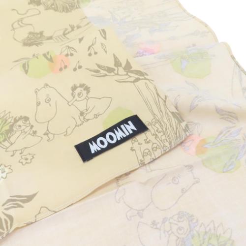 ムーミン ハンカチ ハンカチーフ 初夏 北欧 キャラクター グッズ メール便可