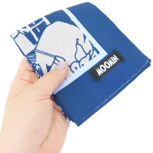 ムーミン ハンカチ ハンカチーフ 晩夏 北欧 キャラクター グッズ メール便可