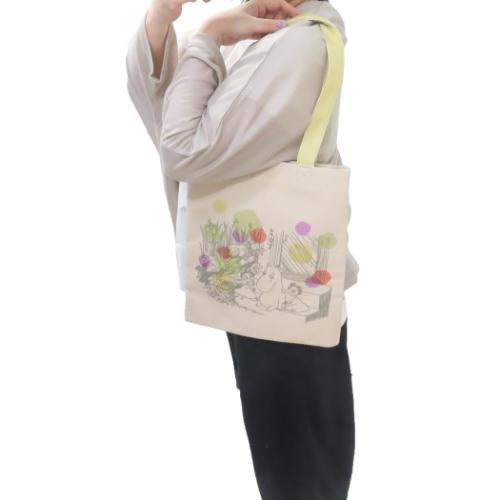 ムーミン 手提げかばん トートバッグ 初夏 北欧 キャラクター グッズ メール便可