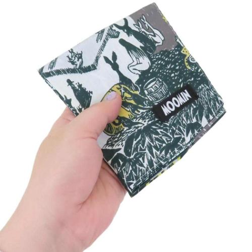 ムーミン ハンカチ ハンカチーフ 踊る森 北欧 キャラクター グッズ メール便可