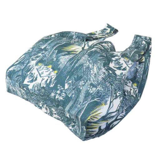 ムーミン ショッピングバッグ エコバッグ 踊る森 北欧 キャラクター グッズ メール便可