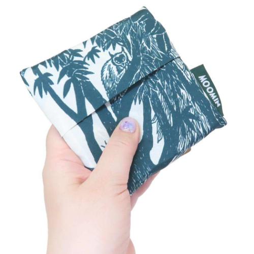 ムーミン ショッピングバッグ エコバッグ 踊る森 北欧 キャラクター グッズ メール便可