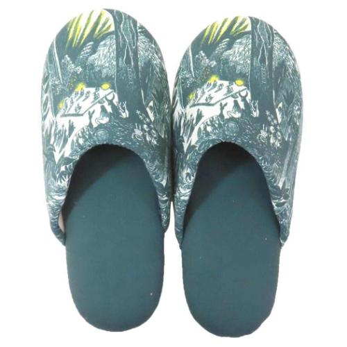 ムーミン ルームシューズ スリッパ 踊る森 北欧 キャラクター グッズ