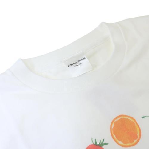 くまのがっこう Tシャツ T-SHIRTS フルーツ Lサイズ 絵本キャラクター グッズ メール便可