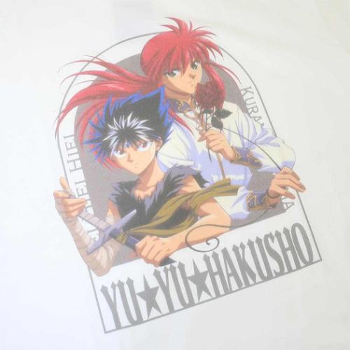幽遊白書 Tシャツ T-SHIRTS 飛影と蔵馬 少年ジャンプ アニメキャラクター グッズ メール便可