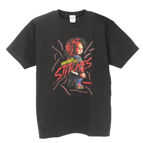チャッキー Tシャツ T-SHIRTS CHUCKY ナイフ 映画キャラクター グッズ メール便可