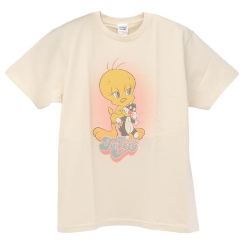 トゥイーティー Tシャツ T-SHIRTS ぬいぐるみ ルーニーテューンズ キャラクター グッズ メール便可