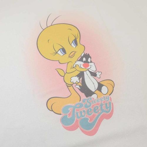 トゥイーティー Tシャツ T-SHIRTS ぬいぐるみ ルーニーテューンズ キャラクター グッズ メール便可