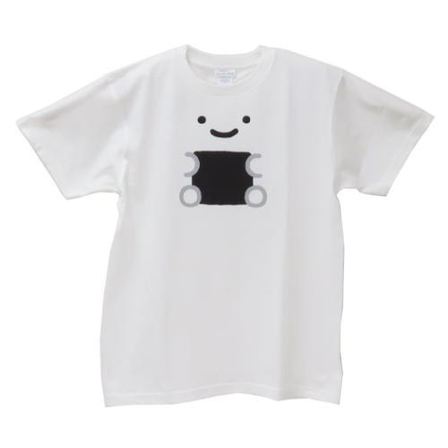 なんでもいきもの Tシャツ T-SHIRTS のりおにぎり WH キャラクター グッズ メール便可