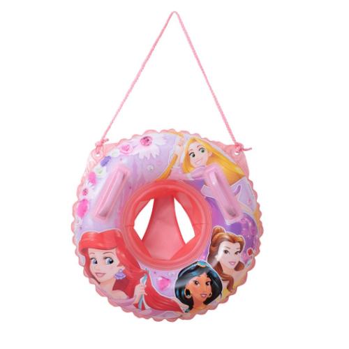ディズニープリンセス 浮き輪 50cm 足入れうきわ ディズニー キャラクター グッズ