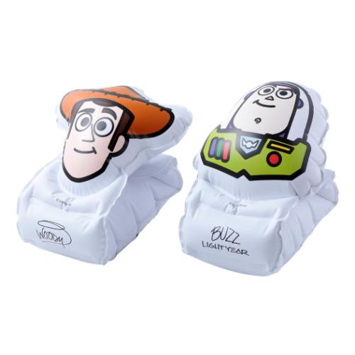 トイストーリー 腕用浮き輪 フェイス付アームリング ディズニー キャラクター グッズ