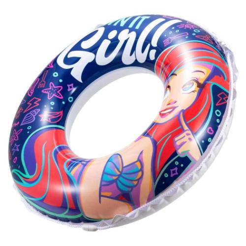 リトルマーメイド 浮き輪 90cm うきわ アリエル ディズニープリンセス キャラクター グッズ