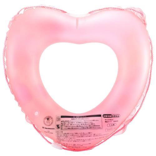 リトルマーメイド 浮き輪 60cm ハートうきわ アリエル ディズニープリンセス キャラクター グッズ