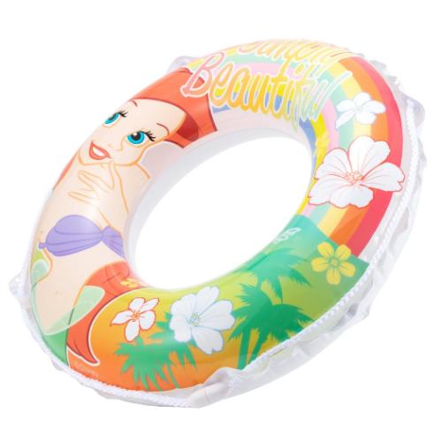 リトルマーメイド 浮き輪 55cm うきわ アリエル ディズニープリンセス キャラクター グッズ